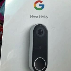 (SOLD)Google Nest Hello doorbell NEW!